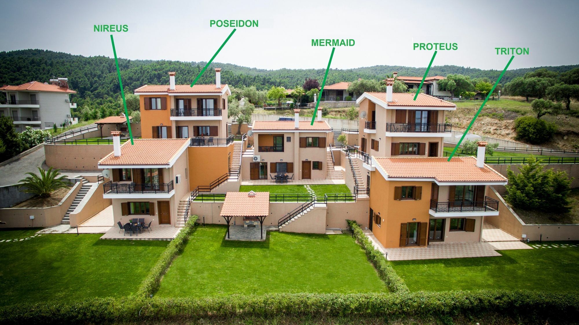 Seaview Villas Βουρβουρού Εξωτερικό φωτογραφία
